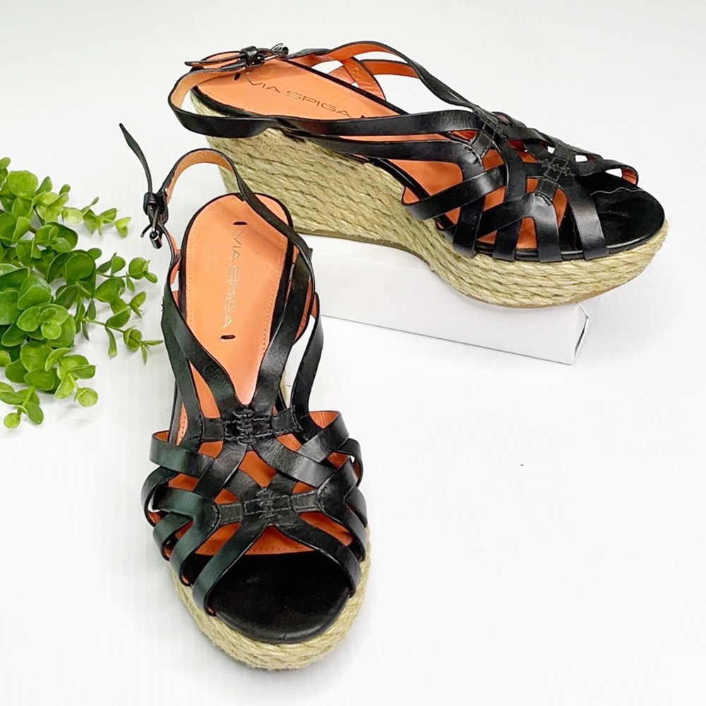 Via Spiga  Espadrille Wedge (7) - Picture 4 of 9